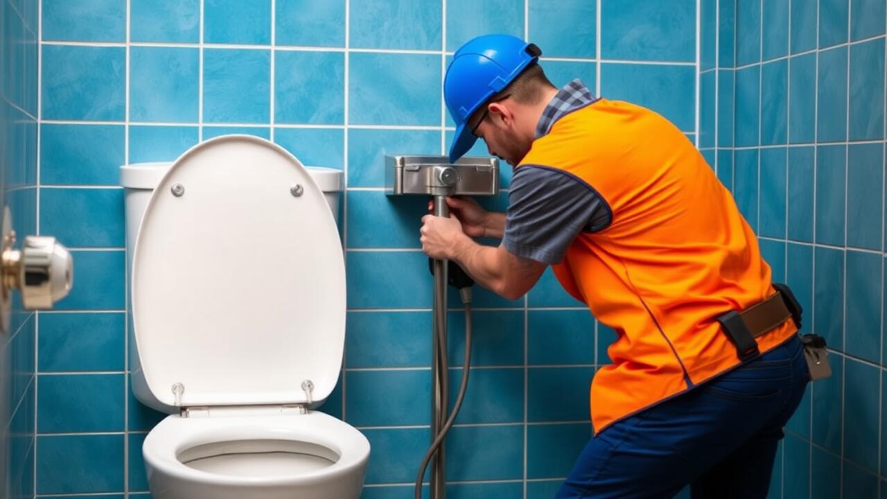 How should a toilet be installed?