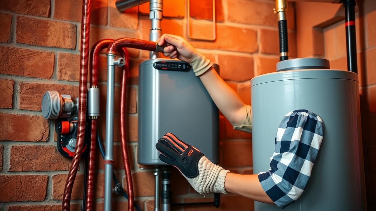 Water heater installation